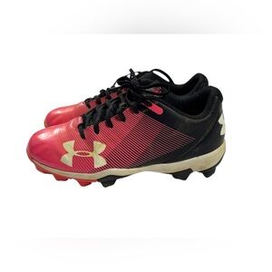 Under Armour Leadoff‎ Low RM J. Pink Baseball Cleats Shoes Size 4Y
